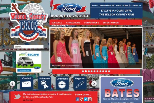 Wilson County Fair - Responsive Website Design Profile