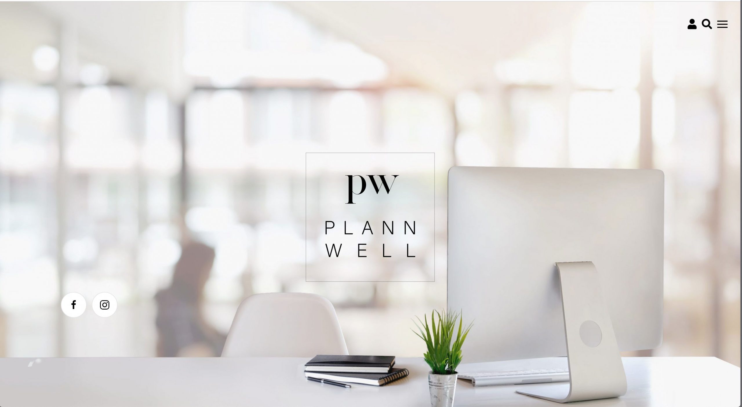 Plann Well Website designed by Bear Web Design