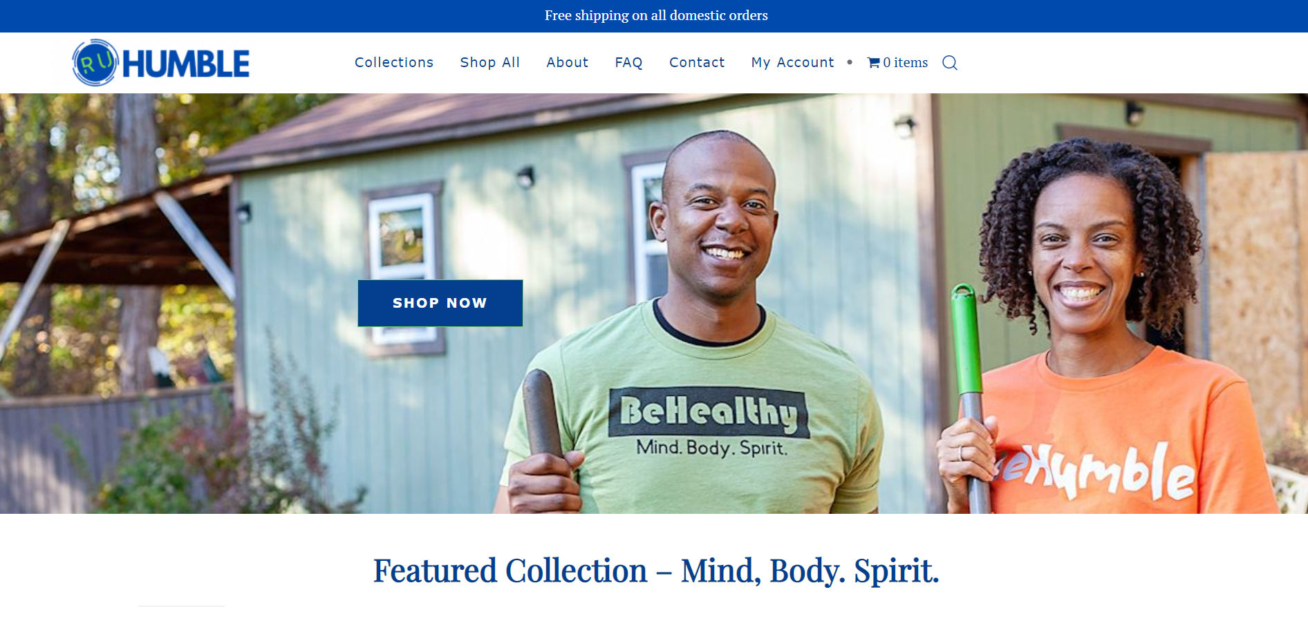 R U Humble Website Design by Bear Web Design