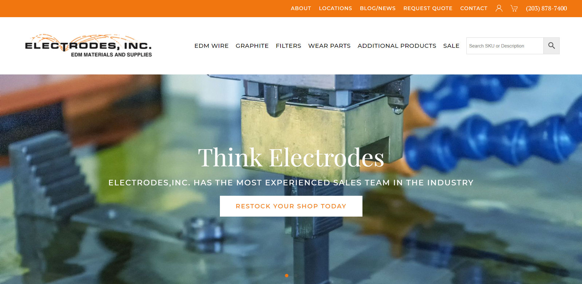 Electrodes, Inc - Website Designed by Bear Web Design