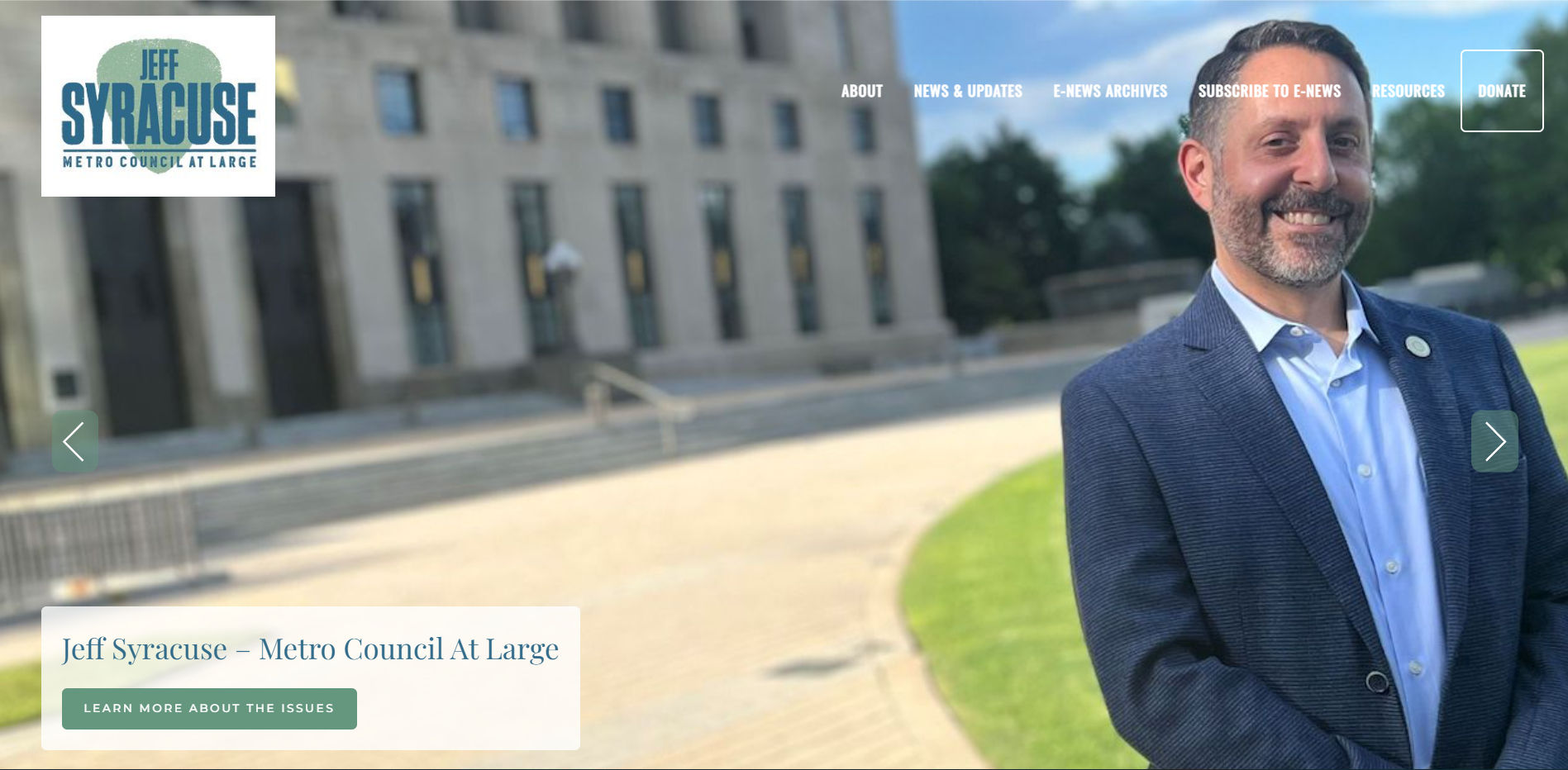 Jeff Syracuse - Website Designed by Bear Web Design