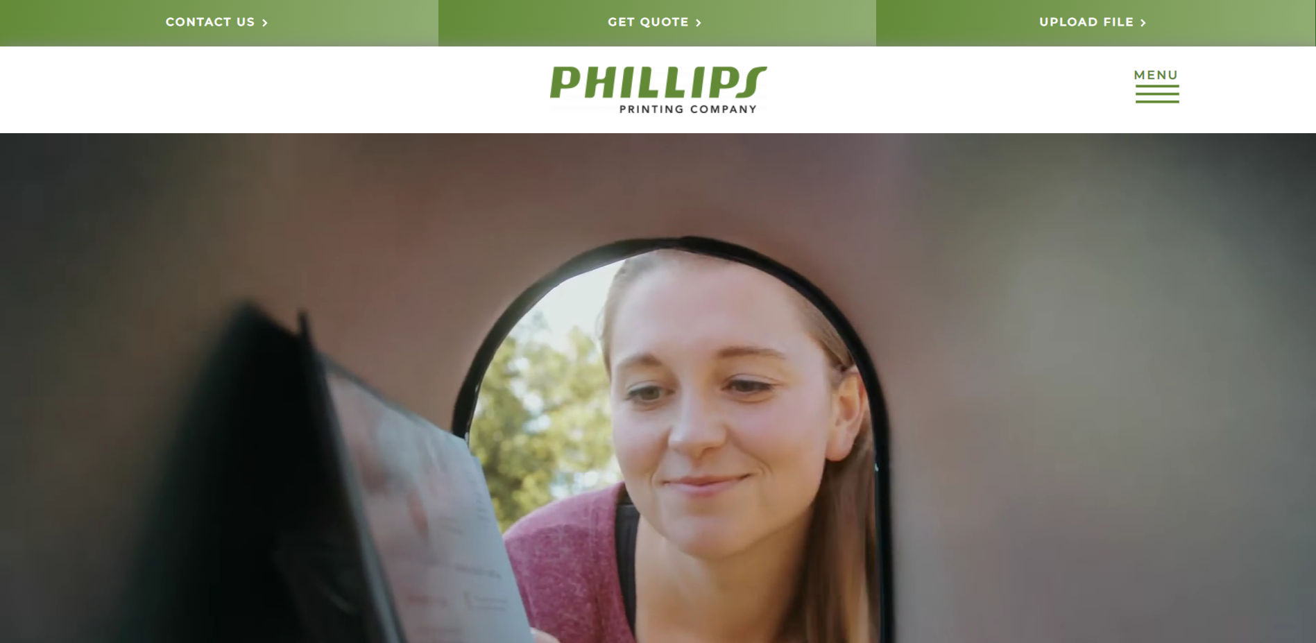 Phillips Printing - Website Designed by Bear Web Design