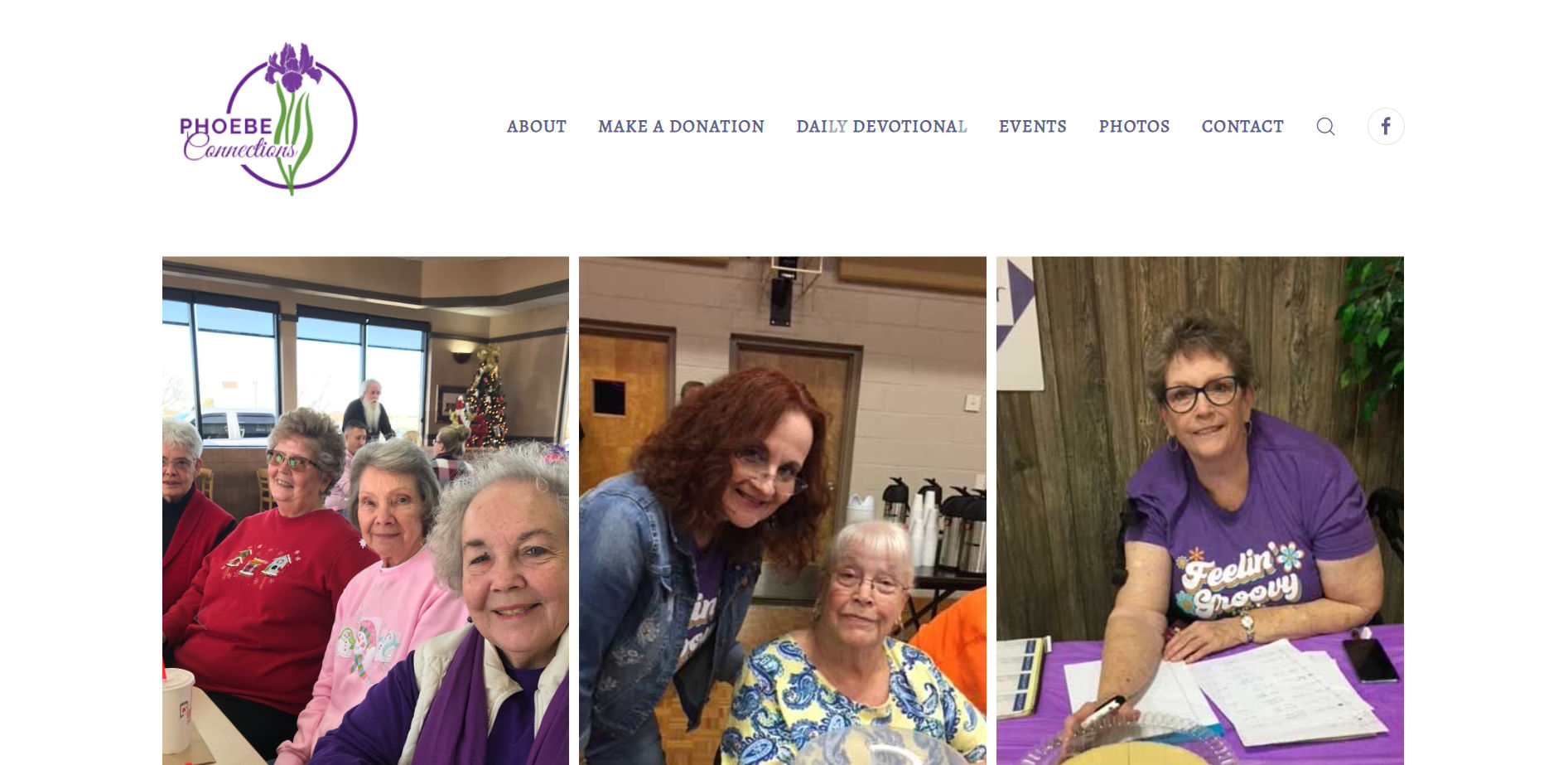 Phoebe Connections - Website Designed by Bear Web Design