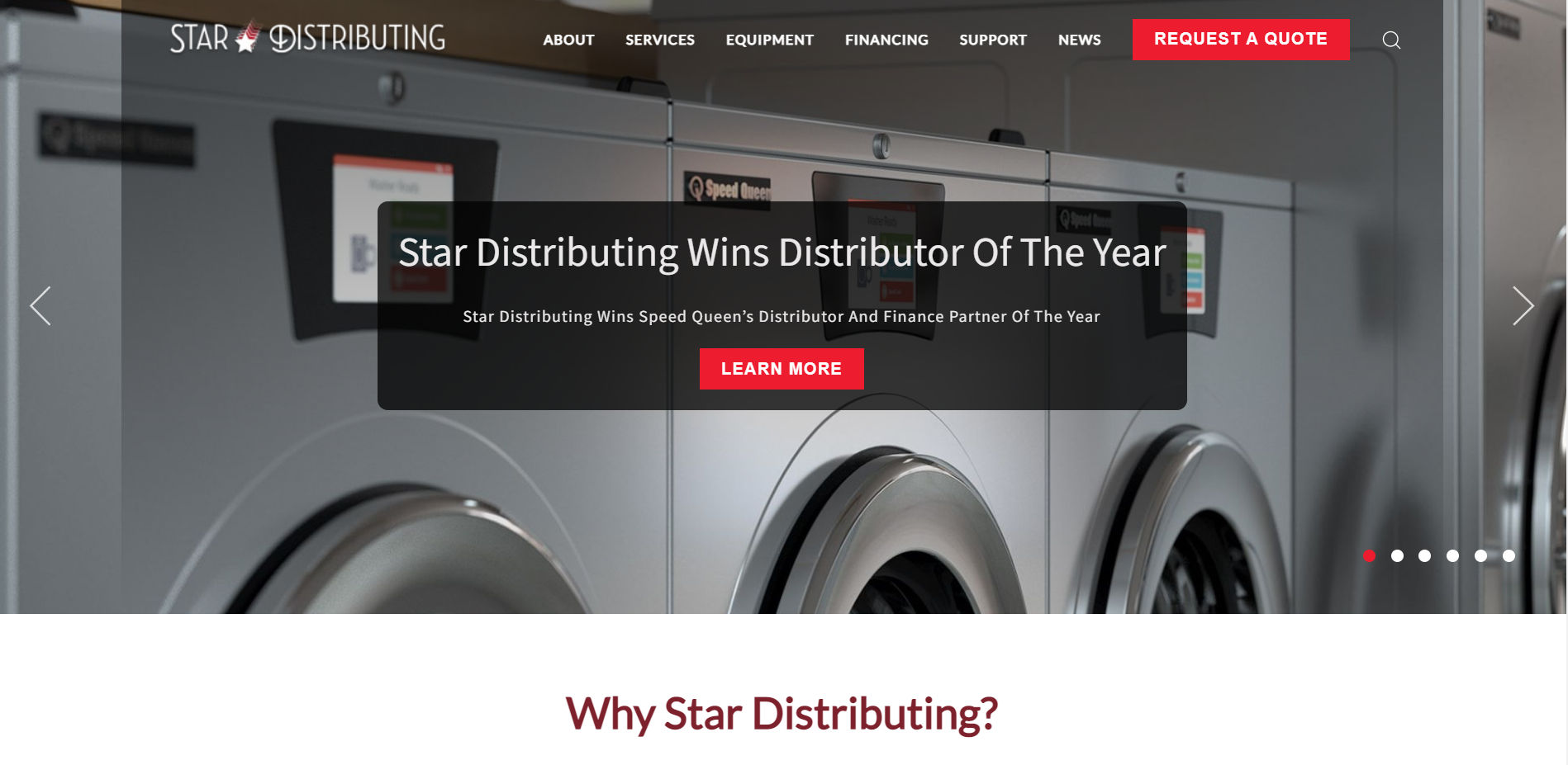 Star Distributing - Website Designed by Bear Web Design