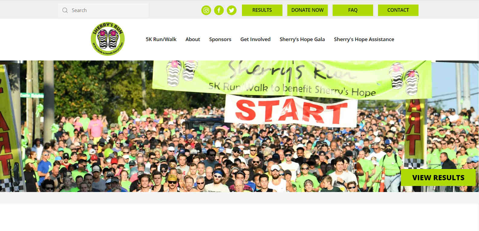 Sherrys Run Website Design by Bear Web Design