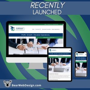 Graphic showing optimization of ScaleSmart's new digital presence