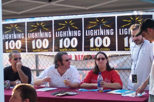 BeareWare working at a Lighting 100 Concert - Ticket Processing - Circa 2003