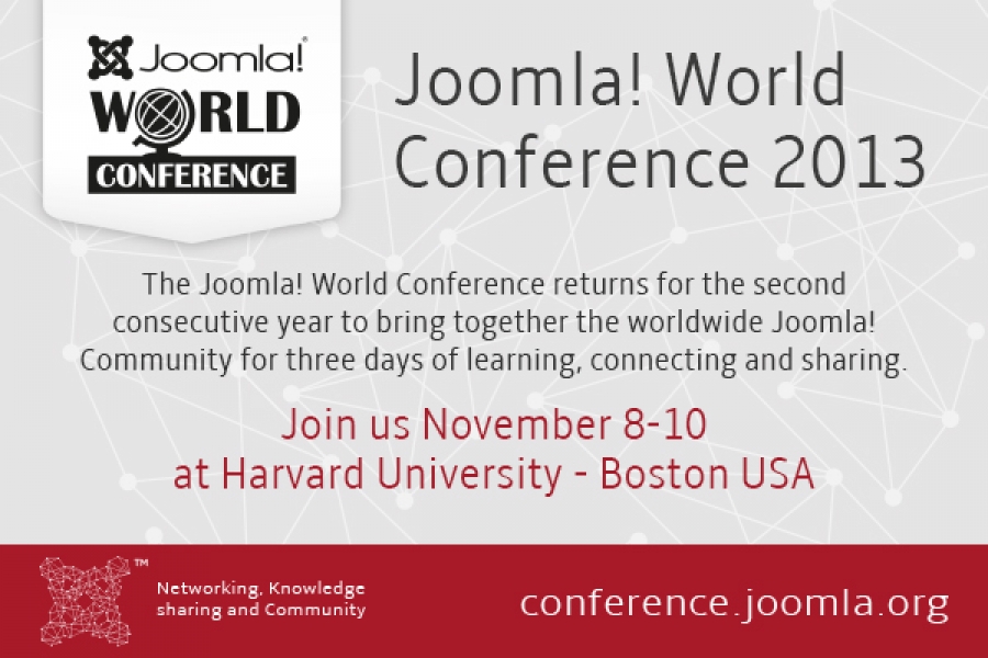 Joomla-World-Conference-Harvard-University-2013