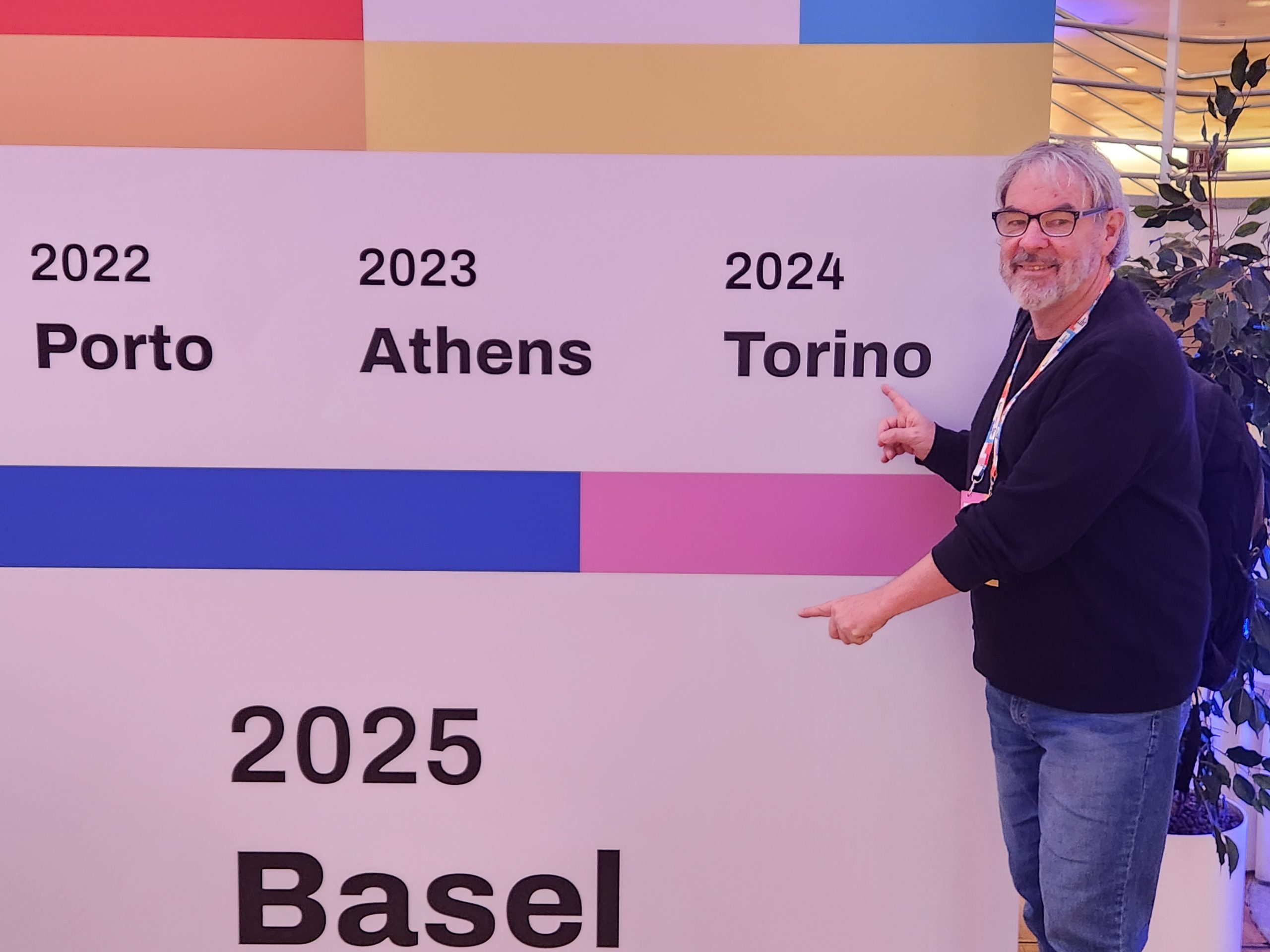 Peter Beare at WordCamp Europ 2025 in Basel, Switzerland