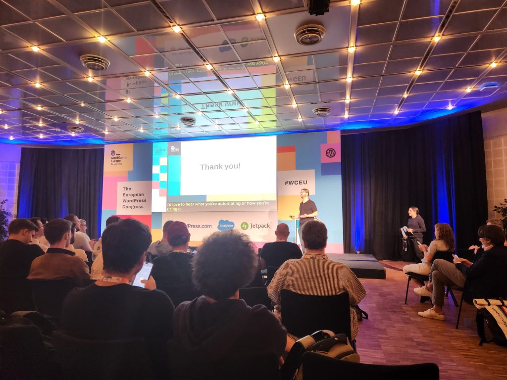 Wordcamp Europe Basel, Switszerland 2025 - 20250606_162141