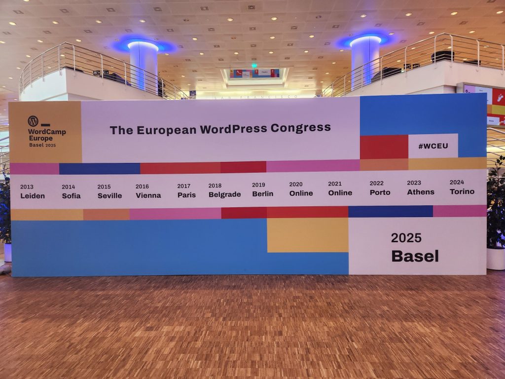 Wordcamp Europe Basel, Switszerland 2025 - 20250606_170828